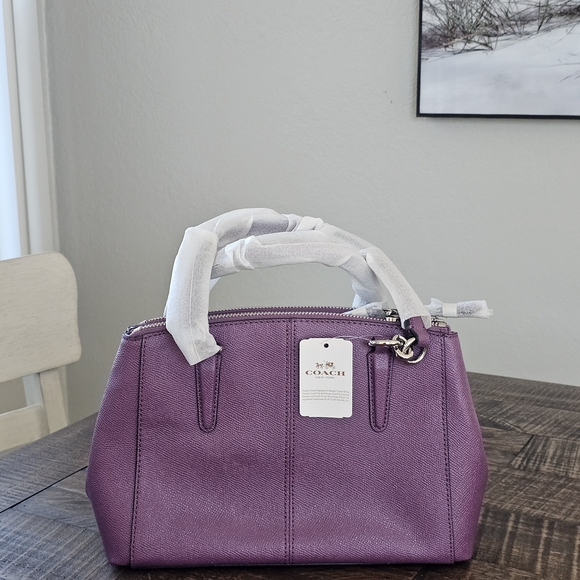 Never Been Used Coach Purple Women's Bag - Picture 7 of 10